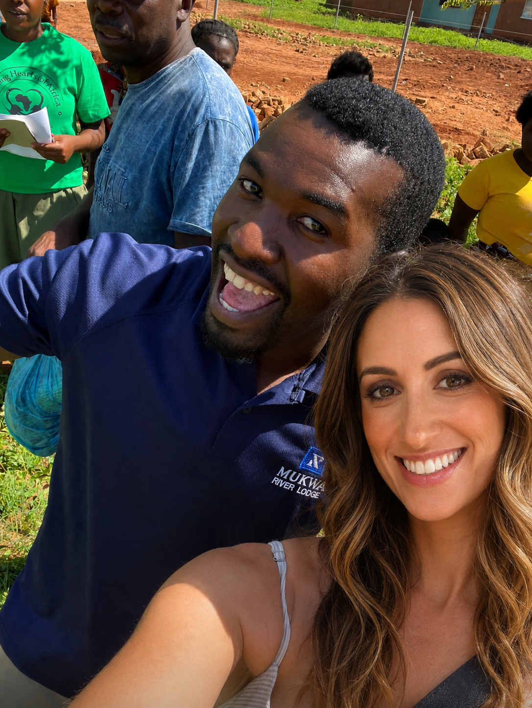 Ilyssa and Jonathan in Zambia
